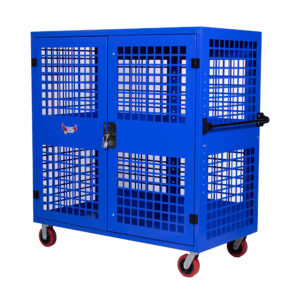 Security Cart | Locking security truck | Rolling Utility Cart, Loss Prevention Cart, Welded Security Cart | Industrial Locking Cart