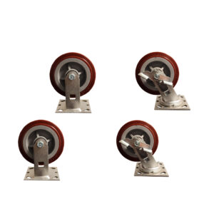 Caster Wheel 4 pack, Rolling Shelf Replacement wheels